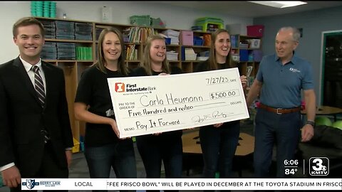 Ashbury Elementary School teachers presented with $500