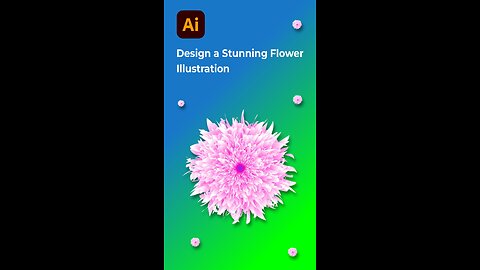 Design a Stunning Flower Illustration in Illustrator