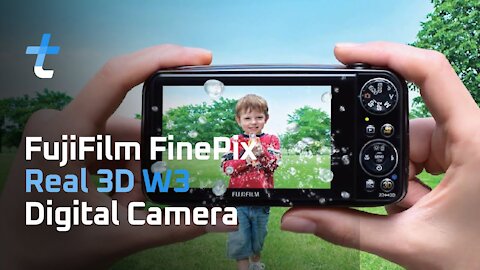 FUJIFILM FINEPIX REAL 3D W3 DIGITAL CAMERA WITH 3.5-INCH LCD