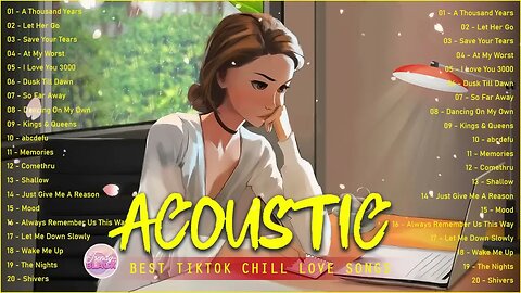 Trending Acoustic Love Songs Cover Playlist 2023 ❤️ Soft Acoustic Cover Of Popular Love Songs 3