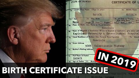 Trump forgets Birth Certificate… said no JUAN ever! Answer Juan’s question at the end of video!