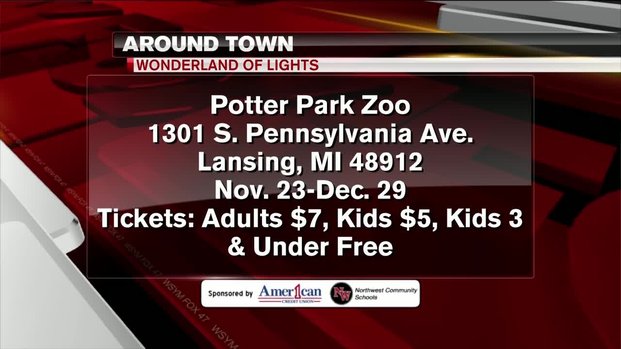 Around Town - Potter Park Zoo Wonderland of Lights - 11/22/19