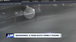 Wandering 2-year-old found by Uber driver