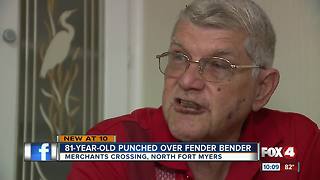81-year-old man punched in road rage incident