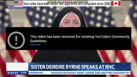 Sister Deirdre Byrne's full remarks at the GOP Convention