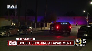 Police investigating double shooting at apartment in Glendale