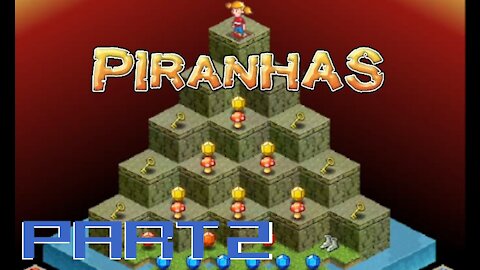 Piranhas | Part 2 | HARD MODE | Levels 10-16 | Gameplay | Retro Flash Games