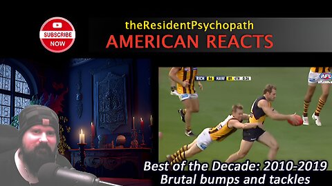 American Reacts to Best of the Decade: 2010-2019 | Brutal bumps and tackles | AFL