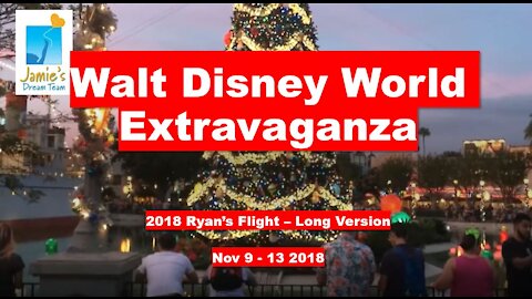 Walt Disney World Extravaganza l 2018 Ryan's Flight l Short Version l Jamie's Dream Team