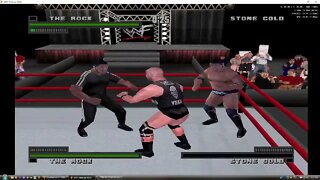WWF Attitude PS1: quick tornado match