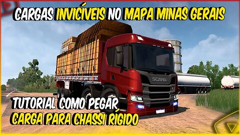 COMO PEGAR CARGA INVISÍVEL NO MAPA MINAS GERAIS EURO TRUCK SIMULATOR 2