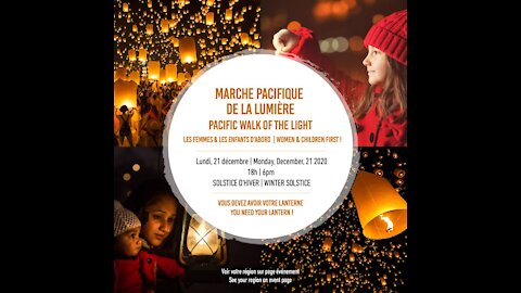 Marche pacifique de la Lumière : Les femmes et les enfants d'abord | 21-12-20 avec Lady Rose