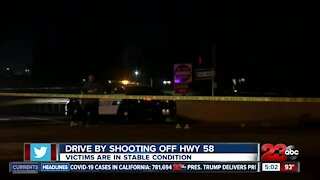 Two drive-by shootings on and off Highway 58