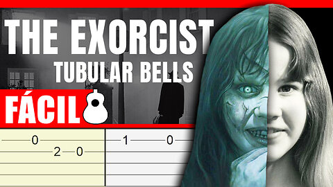 Cómo Tocar TUBULAR BELLS - The Exorcist | TUTORIAL DE GUITARRA | *FÁCIL*