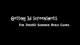 FreeSO 3d Screenshots - Step 1 - Prepare the Lot