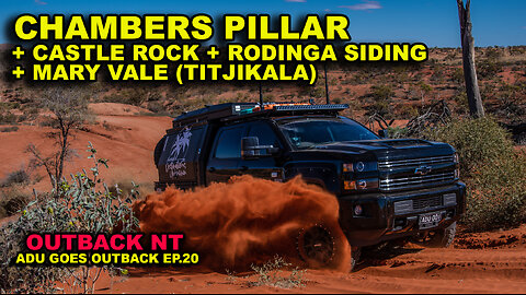 LET'S GET OFF THE BITUMEN! | CHAMBERS PILLAR | OUTBACK NORTHERN TERRITORY | CASTLE ROCK | 4x4 |