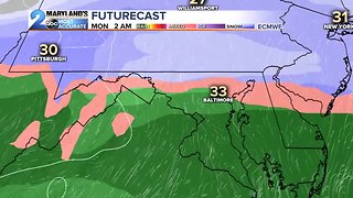 Winter Returns To Central Maryland