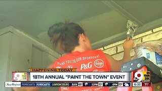 Volunteers 'Paint the Town' this weekend