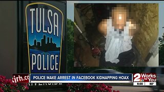 Tulsa Police make arrest in Facebook kidnapping hoax