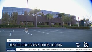 Local substitute teacher arrested for child porn