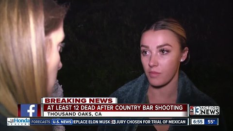 1 October survivors were inside CA bar when another mass shooting took place