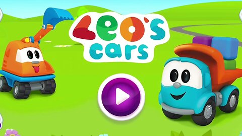 Leo and Cars: Games for kids - Build a Excavator - Educational Games