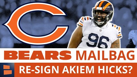 Will Justin Fields Or Zach Wilson Have A Better 2022 Season? + Re-Sign Akiem Hicks? Bears Mailbag