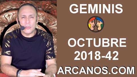 HOROSCOPO GEMINIS-Semana 2018-42-Del 14 al 20 de octubre de 2018-ARCANOS.COM
