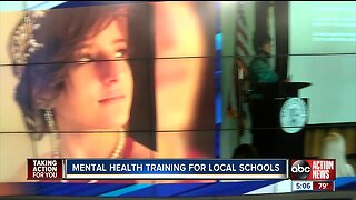 Mental health training for local schools