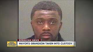 Mayor's grandson taken into custody