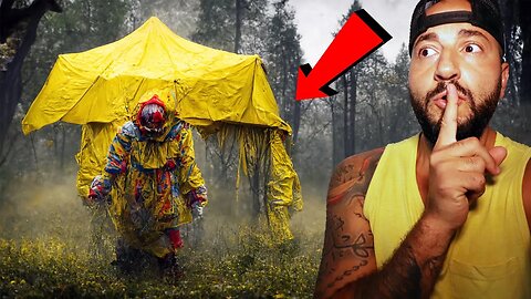 HOMESLESS GUY DRESSED AS CLOWN THAT ATTACKED ME LIVING IN MY FOREST GONEWRONG!