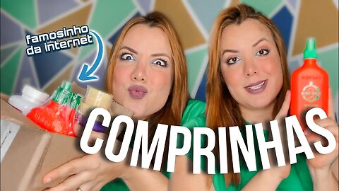 COMPRINHAS DE CABELO O INTERCÂMBIO *comprei o Tônico Poderoso famoso da internet