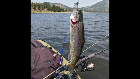 Lake Estes Kayak Fishing (7/12/2021)
