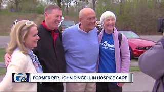 Former Rep. John Dingell in hospice care