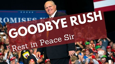 Saying Goodbye To Rush Limbaugh