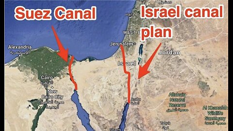 Is The Ben Gurion Canal The REAL Reason For The Israel/Gaza War?
