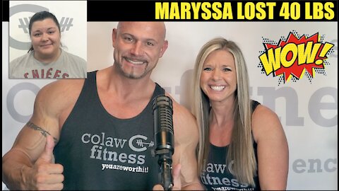 Topeka Gyms | Maryssa lost 40 lbs | Colaw Fitness Gym in Topeka