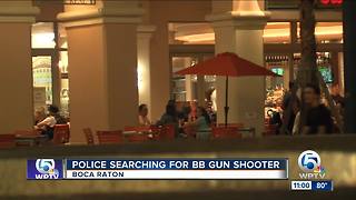 Boca Raton police searching for BB gun shooter