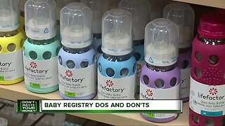 Don't Waste Your Money: Baby registry dos and don'ts