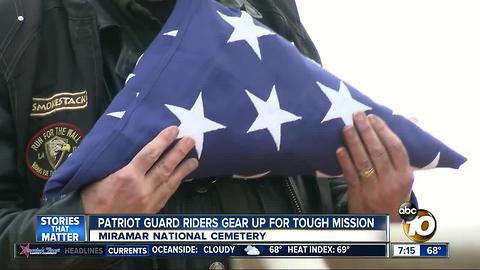 Patriot Guard Riders are rocked by a mission close to their hearts