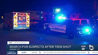 Teen boy shot outside National City apartment