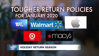 If you're deciding what to return, the clock is ticking and some store return policies are getting stricter
