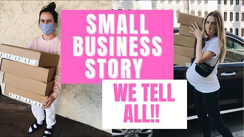 How we started a successful small business! (Advice, $63,000 story, pregnancy + whats NOT working!)