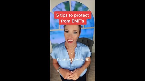 5 Tips to protect from EMF Dr. Bowring