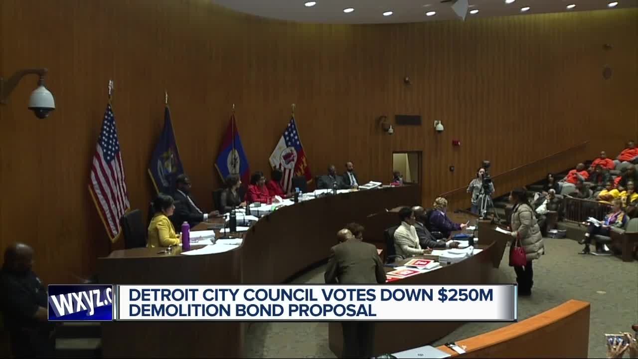 Detroit City Council votes down Mayor Duggan's $250M blight proposal