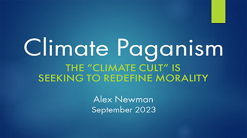 Climate Paganism