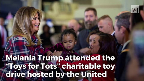 Melania Gifts Special Christmas Drawing to Girl, Parents Left ‘Stunned and Amazed’
