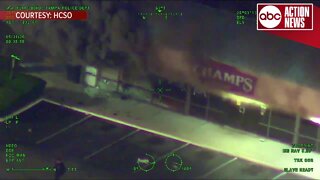 Unrest in Tampa: Hillsborough Co. Sheriff helicopter captures chaos and looting