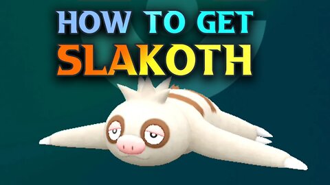 How To Get Slakoth Pokemon Scarlet And Violet Location Guide