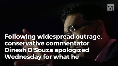 Liberals Freak Over Dinesh D'souza's 'Insensitive' Tweet On Florida School Victims